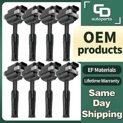 $76.48 • Buy UF415 Upgrade 8 Ignition Coils For Jaguar Vanden Plas XJ8 XJR XK8 XKR 1999-2003