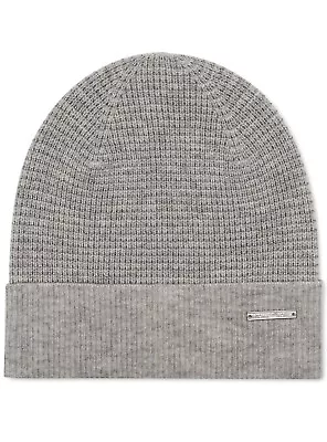 MICHAEL Michael Kors Metallic Thermal Beanie (PEARL HEATHER) Brand New MSRP $68 • $22