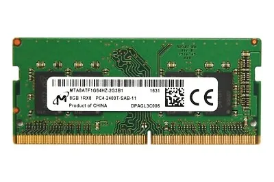£10.99 • Buy 8GB (1x8GB) DDR4 PC4-19200 2400 MHz Laptop SODIMM RAM MAJOR BRAND 260-Pin