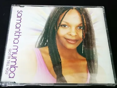 Samantha Mumba – Gotta Tell You Cd Single • £2.73