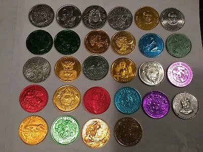 Mardi Gras Doubloons Lot 28 Aluminum Coins  • $28