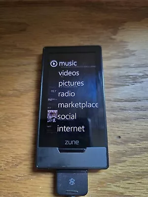 Microsoft Zune HD Black Digital Media Player 16 GB Model Complete In Box • $16.50