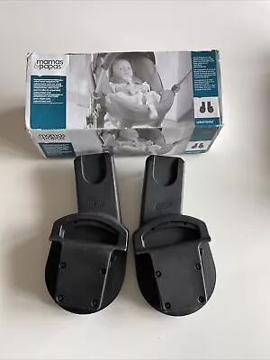 Mamas And Papas Urbo Sola Zoom Car Seat Adapters For Cybex Maxi Cosi Besafe  / • £34.95