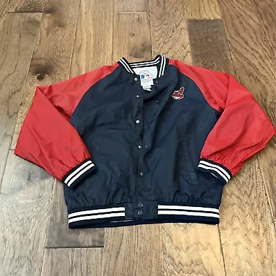 Vintage MLB Cleveland Indians Varsity Jacket Size YL • $19.99