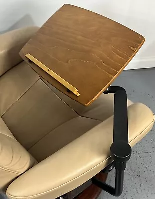 Ekornes Stressless Adjustable Personal / Computer Table In Teak (#011) • $195