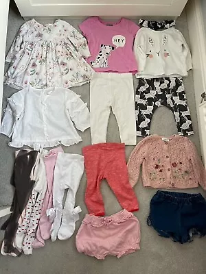 Baby Girl Age 6 - 9 Months Clothes Bundle. NEXT Mothercare Matalan George VGC • £19.99