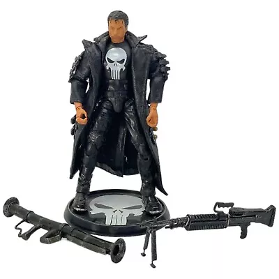 Marvel Legends Punisher 6  Action Figure Near Complete Toy Biz Series VI 2004 • $44.97