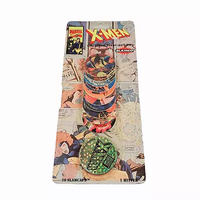 Vintage 1994 Marvel X-Men Slamco Slamcaps Sealed Package • $8.71