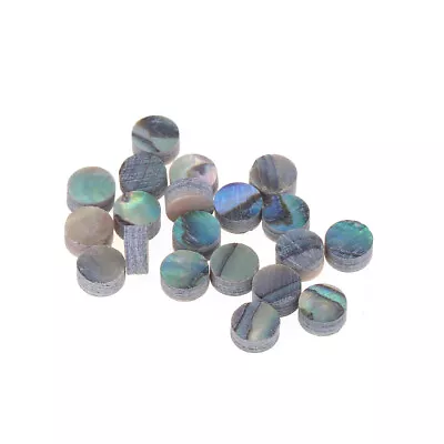 Musiclily Pro 20Pcs 4mm Natural Paua Abalone Shell Guitar Fretboard Inlay Dots • $8.96