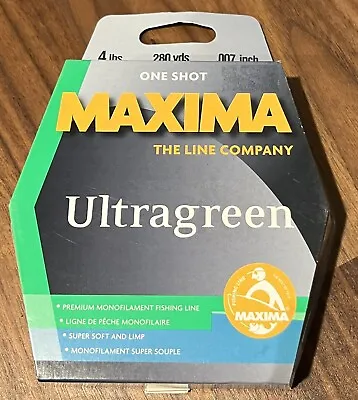 Maxima Ultragreen Monofilament Fishing Line • $10
