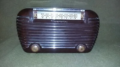 $39.99 • Buy Vintage Motorola Model 67X11 AM Vacuum Tube Radio Tested Working!
