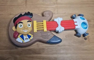 Disney Jake And The Never Land Pirates Pirate Rock Guitar Toy Music & Lights • £10