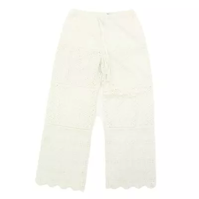 £18.89 • Buy Luisa Spagnoli Women's Trousers M White 100% Other Chino