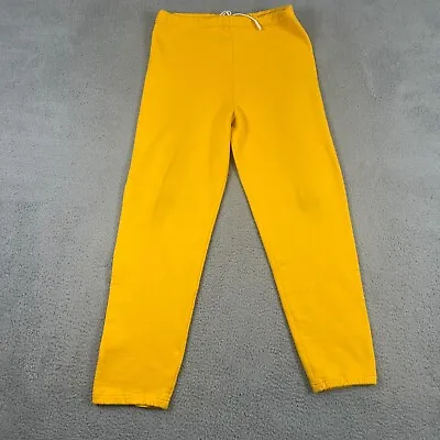 Vintage Russell Athletic Sweatpants 1980s Yellow Men’s Large Vtg 80s • $24.88