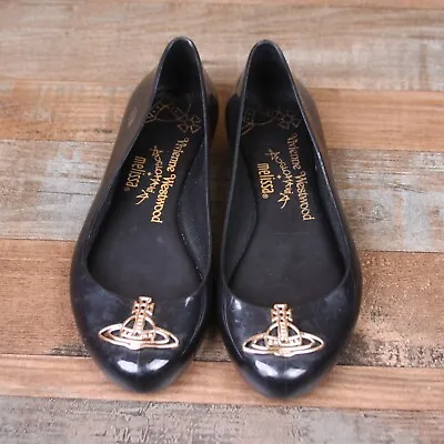 Vivienne Westwood Anglomania Melissa Flats Womens EUR 37 US 6 • $35