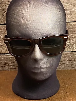 Vintage B&L Ray Ban WAYFARER Sunglasses 5022 Tortise • $65