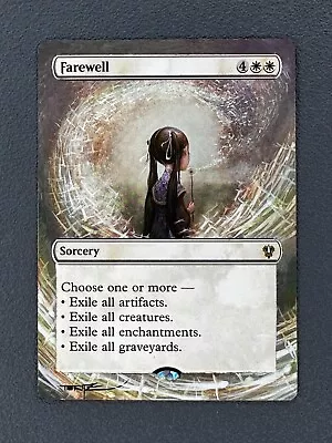 Farewell #64 MTG Murders At Karlov Manor Hand Painted Altered Extended Art Tentz • $12.50