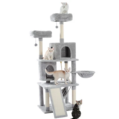 $116.99 • Buy Cat Tree Scratching Post Scratcher Large Cats Tower Condo House Bed Toys 161cm
