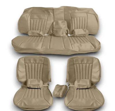 Seat Covers Covers Covers For Mercedes Benz W126 SE SEL 1 Series 1979-1985 Beige • $819.41