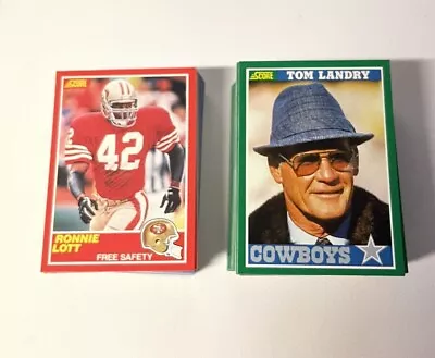 1989 Score Football Singles You Pick • $0.99