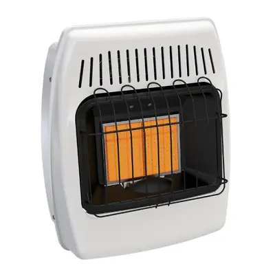 12000 BTU White Dual Fuel Propane Natural Gas Infrared Vent Free Wall Heater  • $206.85
