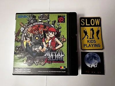 Neo Geo Pocket Color Metal Slug 2nd Mission Complete CIB PAL UK Clamshell SNK • $289.99