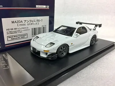 Po 1:43 HI STORY HS198WH MAZDA FD3S RX-7 EFINI CUSTOM Resin Scale Model Car • $93.99