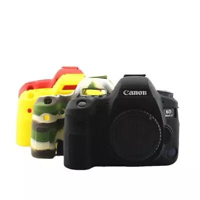 For Canon EOS 6D Mark II 6D2 Soft Silicone Protective Cover Case Skin  • $23.05