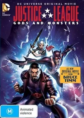 Justice League - Gods And Monsters (DVD 2015) • $6.99