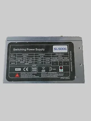 Inter-Tech SL500G 500Watt Switching Power Supply • £15