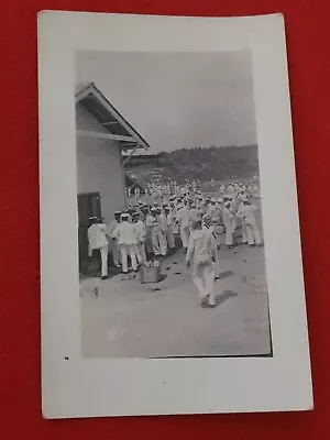 REAL PICTURE POSTCARD - WWII Military Ship-Navy Picture- Vintage SAILORS  • $10