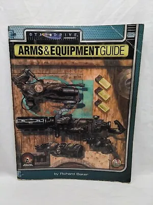 TSR Star Drive Arms And Equipment Guide Sci-Fi RPG Book • $16