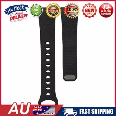 Silicone Watchband Wrist Strap For Samsung Gear Fit 2 SM-R360 (Black L) AU • $10.09