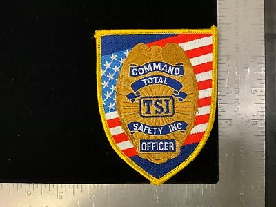 Vintage Command TSI Safety Officer Las Vegas Security Patch • $7.99