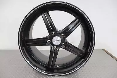 C6 Corvette Vossen VVS087 ET75 20x11  Single Wheel Rim (Black/Silver) Curb Rash • $298