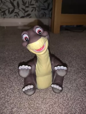 Land Before Time Vintage Dinosaur Rubber Puppet Toy 1988 Pizza Hut Toy • £10