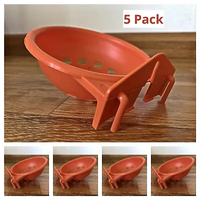 5 X 10cm Canary Nest Pans For Cage Canaries Small Birds By Moondown Farm • £8.95