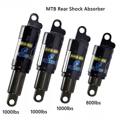 Bicycle Rear Shock Absorber 125/150/165/190mm 850/1000 Lbs MTB Suspension Shocks • $119