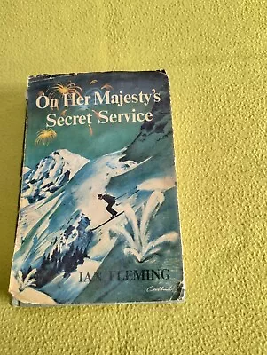 £6 • Buy On Her Majesty's Secret Service HB Book Club First Edition 1963  Ian Fleming