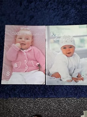 Patons. 2 X Baby Knitting Pattern Booklets. • £3