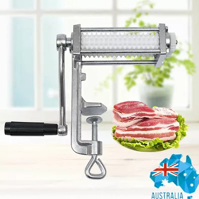 Heavy Duty Meat Tenderizer Cuber Machine Break Steak Clamp On Countertop AU • $51.65