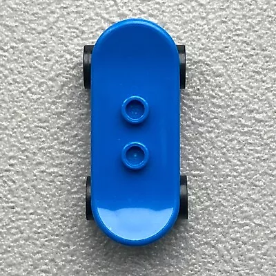 £3.49 • Buy LEGO Minifigure Accessory SKATEBOARD Blue Sport