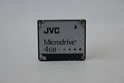 JVC Microdrive 4GB CF+ Type II Memory Card Compact Flash - Used - Tested • $65