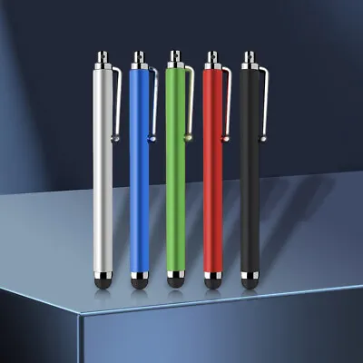 5pcs Capacitive Touch Screen Stylus Pen For Ipad Tablet Smart Mobile Phone 2s3 • £2.78