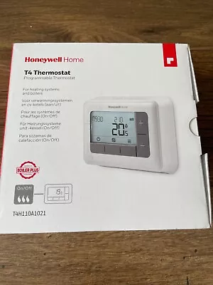 Honeywell Home T4 Wired 7 Day Programmable Room Thermostat T4H110A1021 • £69.99