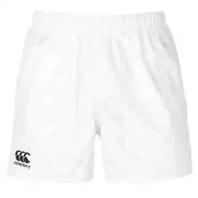 New Official Canterbury Mens Pro Rugby Shorts Heavy Durable Cotton White 4XL • £13.99