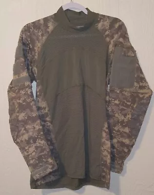 USGI ACU Massif Medium Digital Camo Army Combat Shirt Flame Resistant ACS • $19.99