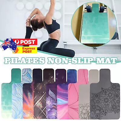 Rubber Pilates Reformer Mat Anti-Slip Fitness Yoga Mat Portable Sports Equipment • $23.19
