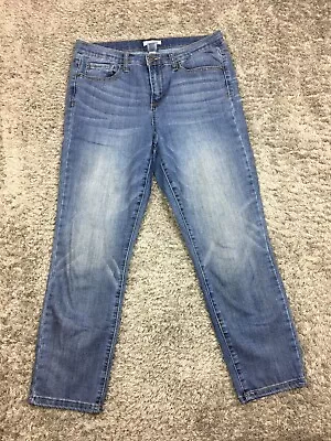 Mudd Skinny Crop Jeans Womens Size 11 Juniors Blue Denim • $13.88