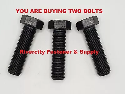 (2) 9/16-18x2 Grade 8 Hex Head Bolts Cap Screws 9/16x18x2 USA Made 9/16 X 18 • $11.88